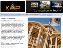 Tablet Screenshot of kapdesigngroup.com